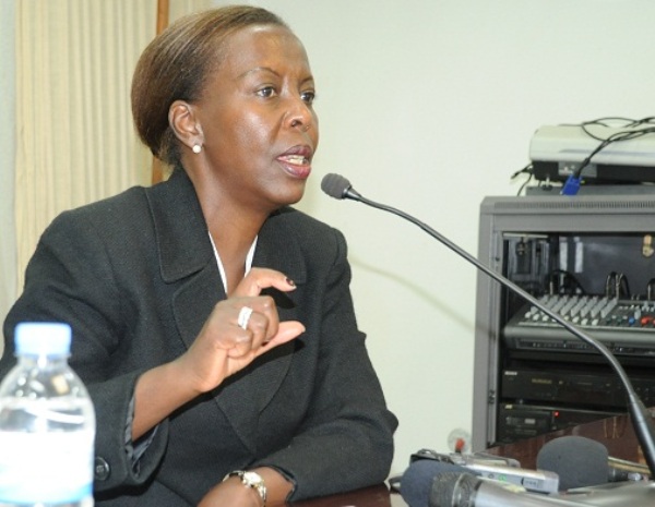 Rwanda's Minister of Foreign Affairs Louise Mushikiwabo