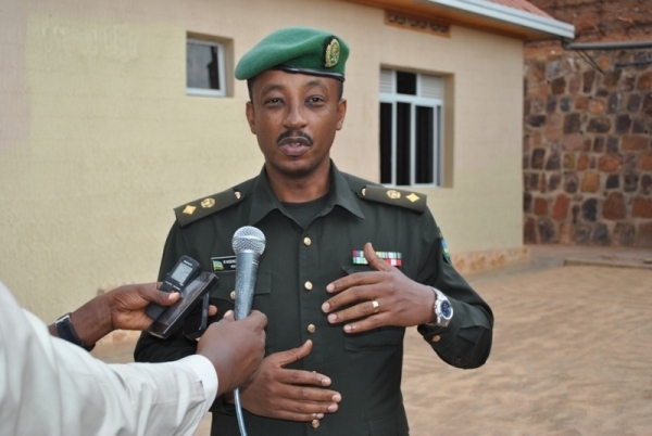The spokesperson of Rwanda Defense Forces, Lt. Col. René Ngendahimana