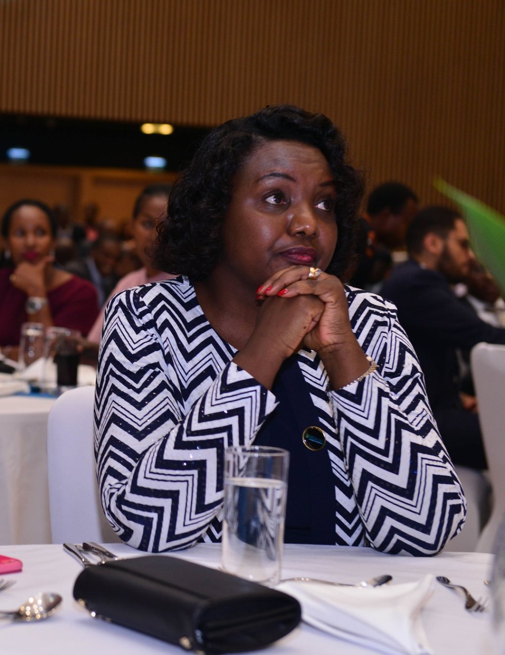 Claudine DeLucco Uwanyiligira played a significant role in the development of the media sector in Rwanda.