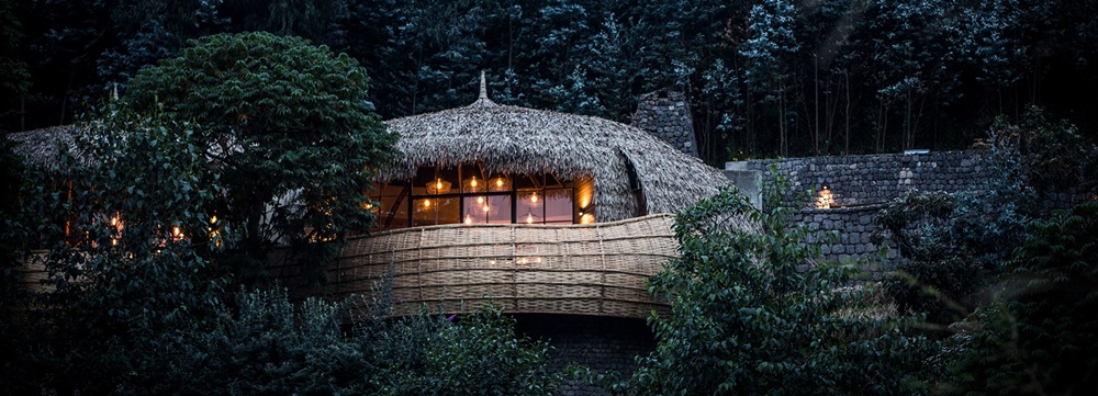 Bisate Lodge, a truly dramatic natural setting formed by eroded volcano cones and yet one of Luxury Tourism's gems