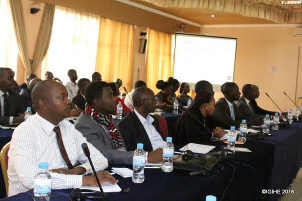 Participants of the meeting that commenced yesterday