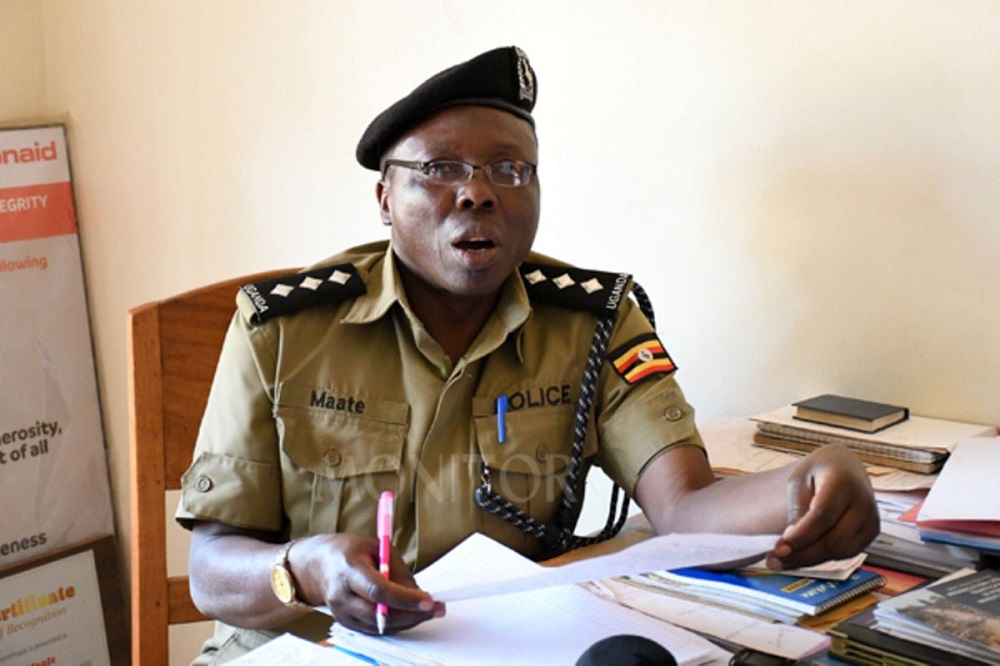 The spokesperson for the Ugandan Police in the Kigezi region of southwestern Uganda, Elly Maate.