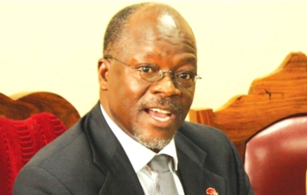 President John Magufuli.