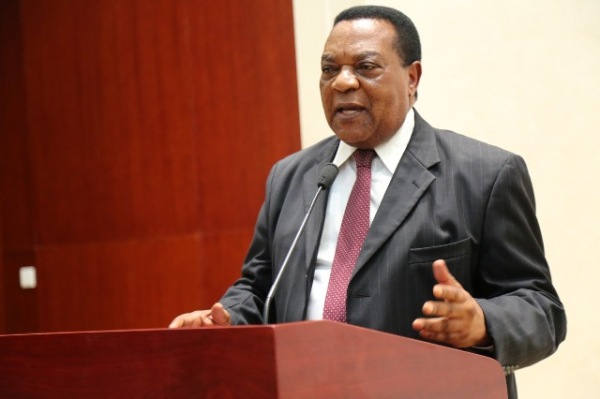 Minister for Foreign Affairs, East Africa and Regional Cooperation, Dr Augustine Mahiga Minister for Foreign Affairs, East Africa and Regional Cooperation, Dr Augustine Mahiga 