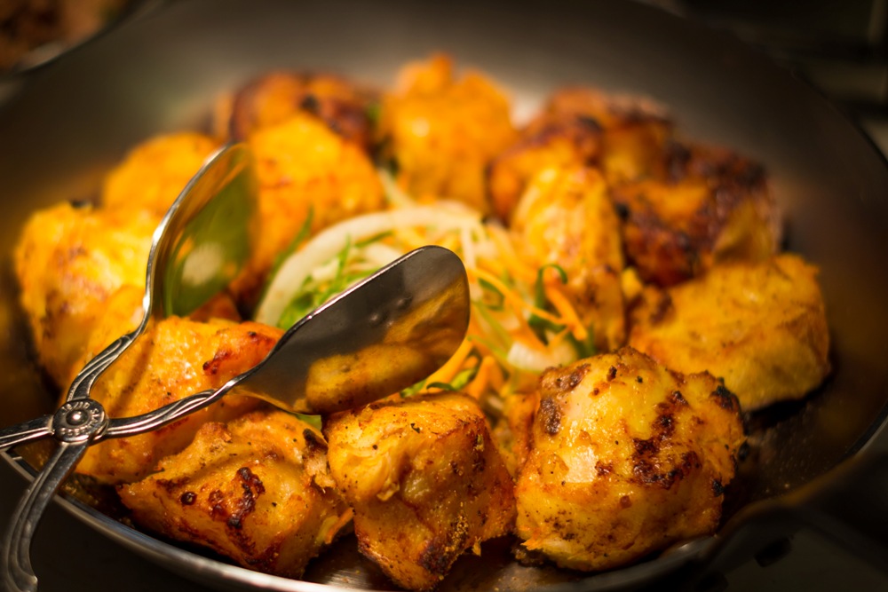 Main courses featuring a variety of Indian spices