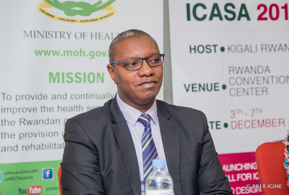 The State Minister of Public and Primary Healthcare in the Ministry of Health, Dr. Patrick Ndimubanzi