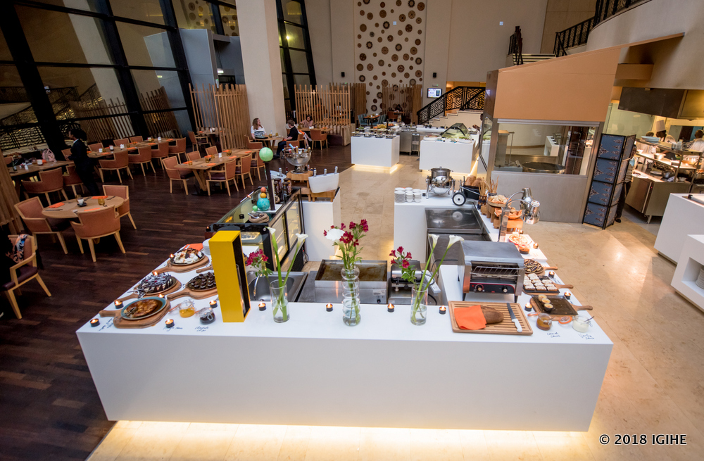 Sumptuous French dishes were expertly prepared and served at Marriott’s Soko Restaurant