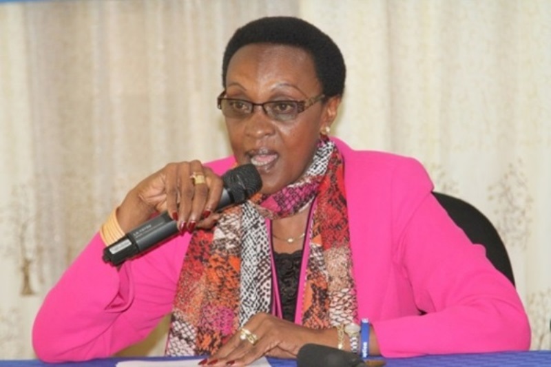 The chairperson of Transparency International Rwanda (TIR), Ms Ingabire Marie Immaculeé 