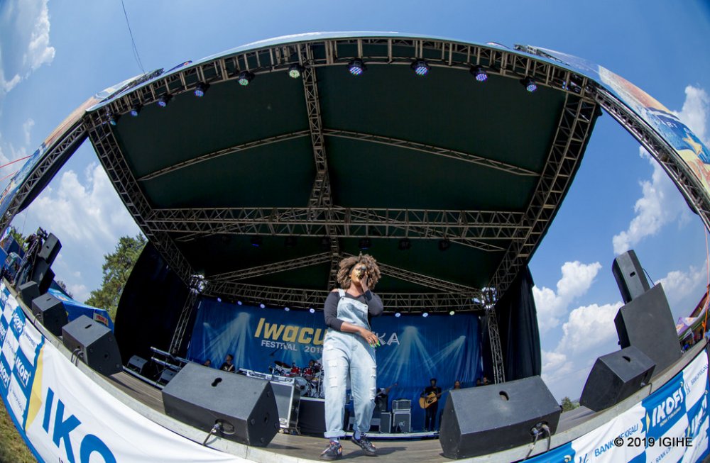 Marina who performed in Ngoma concert