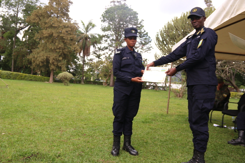 The eight-week special course was conducted in partnership with Kenya National Police Service.