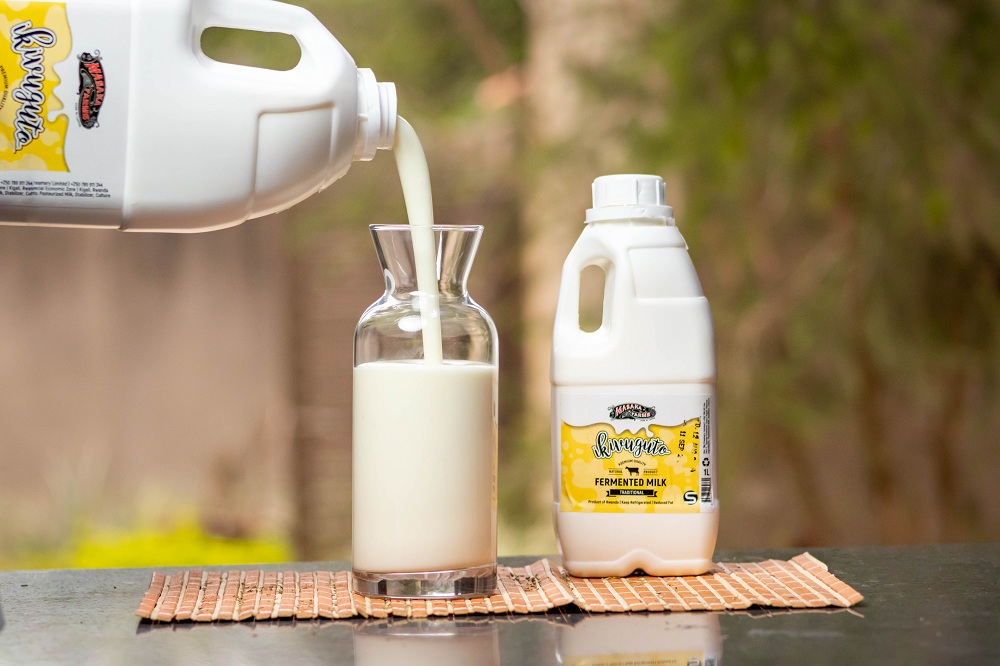 Fermented milk is among produced products.