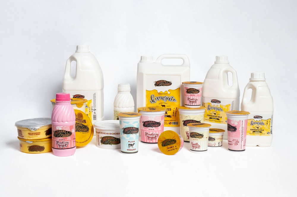 Masaka Creamery Ltd  produces Greek Yogurt, Fresh Cream, Mascarpone, Butter and Cow Ghee.