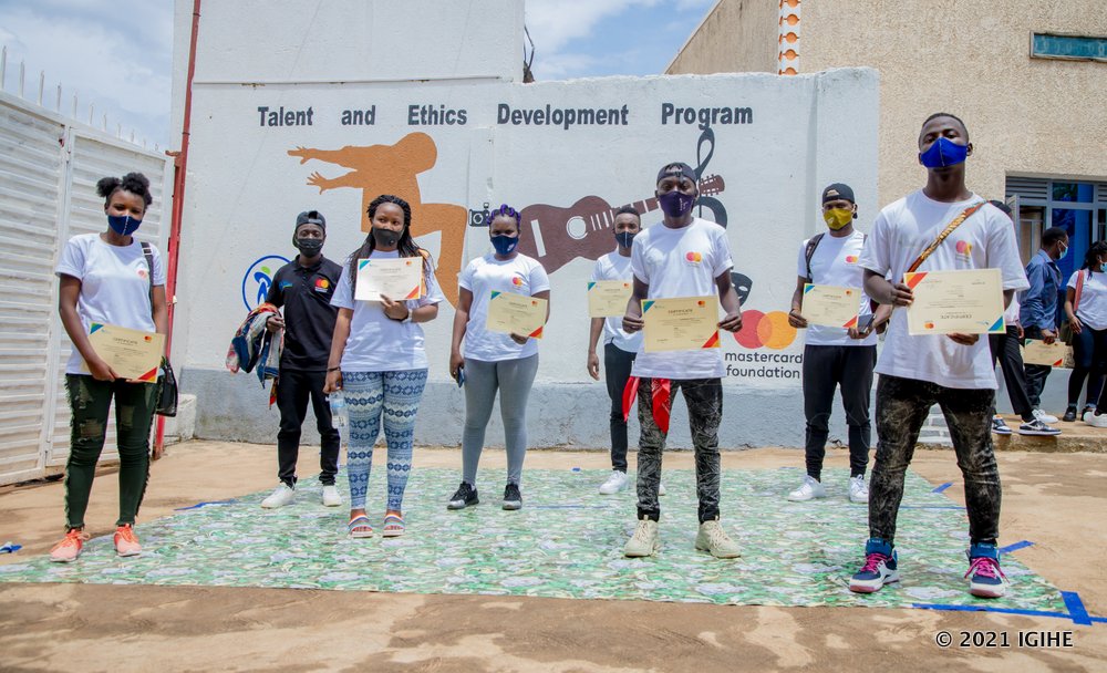 These graduates who received certificates on Thursday range from the age brackets of 16 and 24.