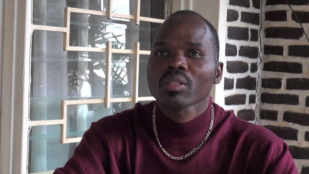 Bernard Ntaganda, an advocate and founder of Imberakuri political organization 