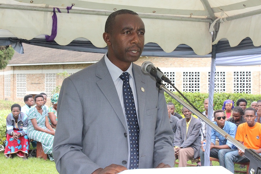 Ruhango District Mayor, François Xavier Mbabazi