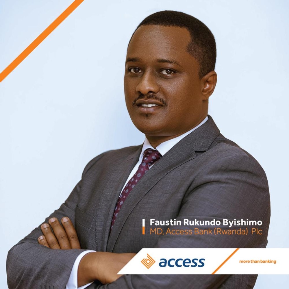 Faustin Rukundo Byishimo has been appointed the New Managing Director of Access Bank Rwanda.