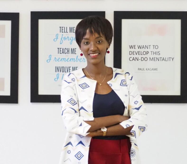 The managing director of ITM Africa Ltd Rwanda, Iris Irumva Lasry