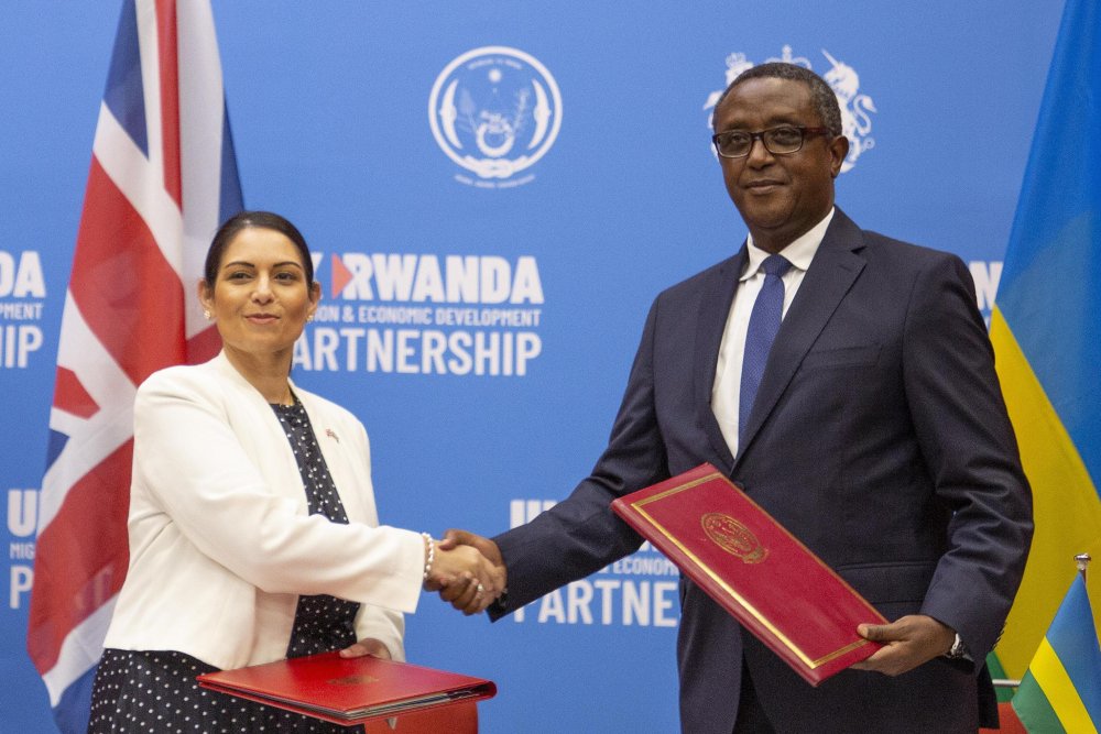Rwanda and UK signed the Migration and Economic Development Partnership on Thursday 14th April 2022. 