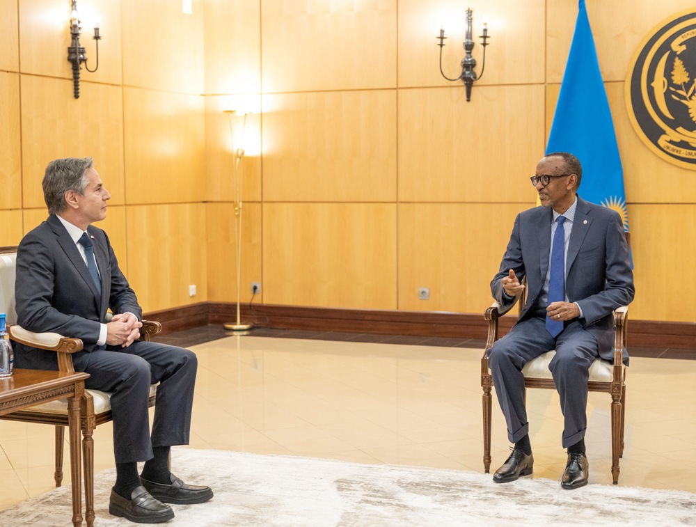 Blinken and President Kaagme have agreed that DRC issues will be solved through dialogue. 