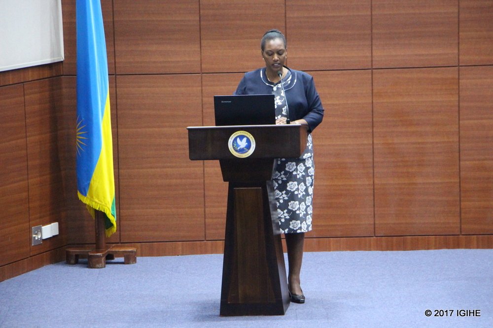 Minister of Land and Forestry, FrancineTumushime