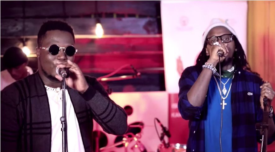 Mico The Best performed along with renowned Rwandan rapper, Riderman.