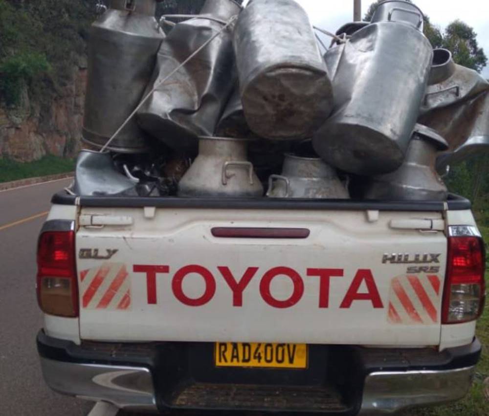 29 churns have been recovered from different homes. 
