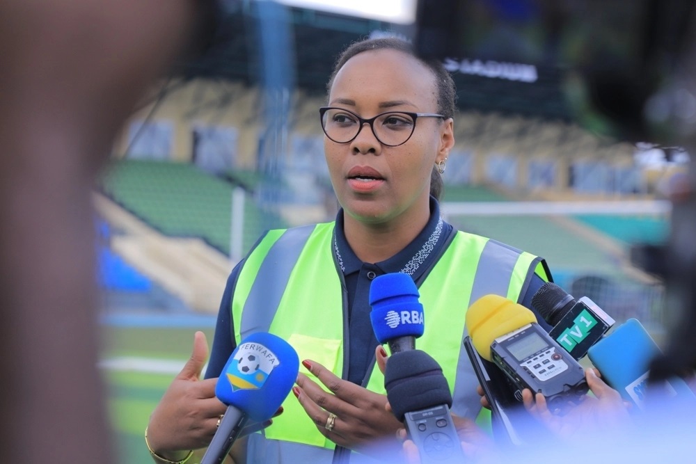 Minister Munyagaju said that Huye Stadium is ready to host international matches. 