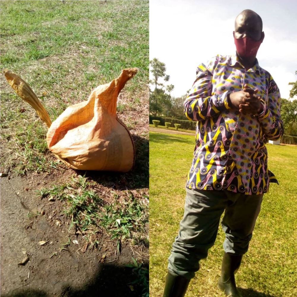 Twagirayesu was arrested upon information provided by a resident.