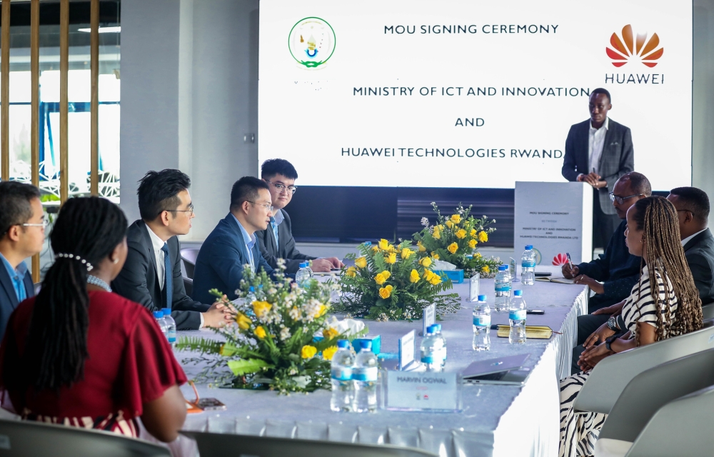 Rwanda and Huawei have forged partnership for ICT skills development.