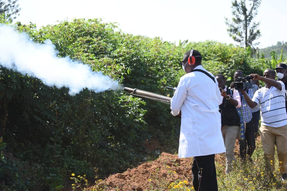 Defence Minister, Gen. James Kabarebe participated in the activity
