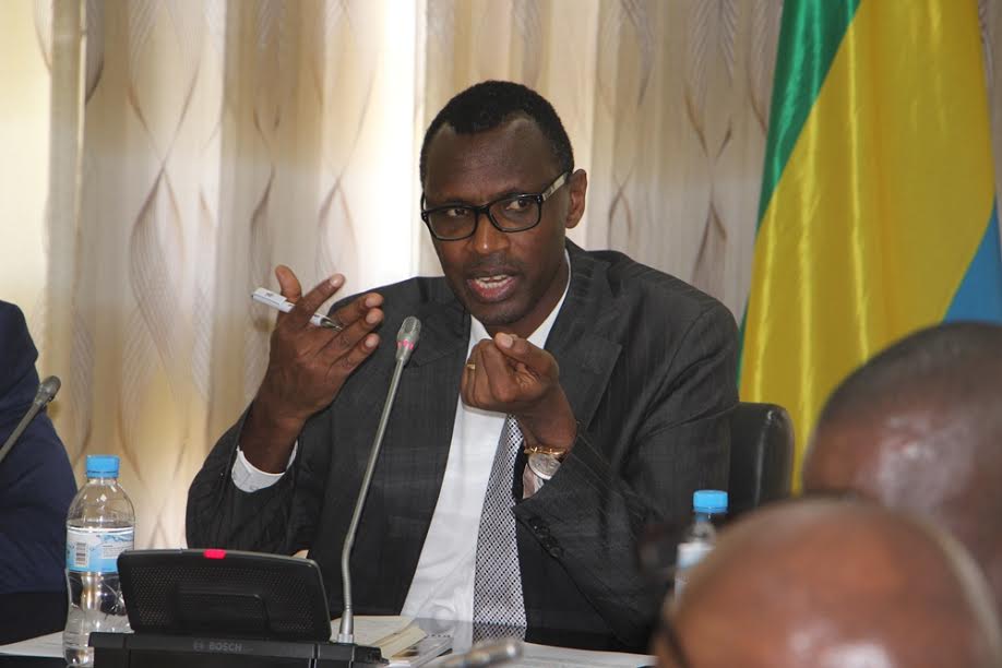 The Minister of Education Dr Musafiri Papias Malimba 