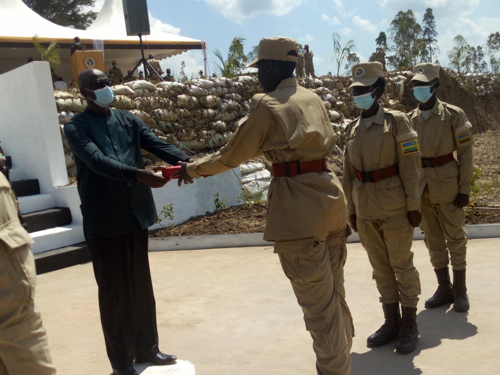 The Minister of Justice and Attorney General, Busingye Johnston, has commissioned 649 prison warders that have completed a nine-month basic training course