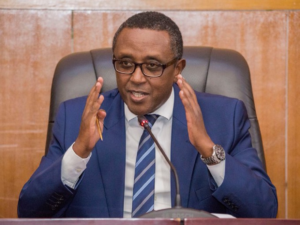 Minister Biruta thanked his predecessor DR. Sezibera and his team for their commitment 