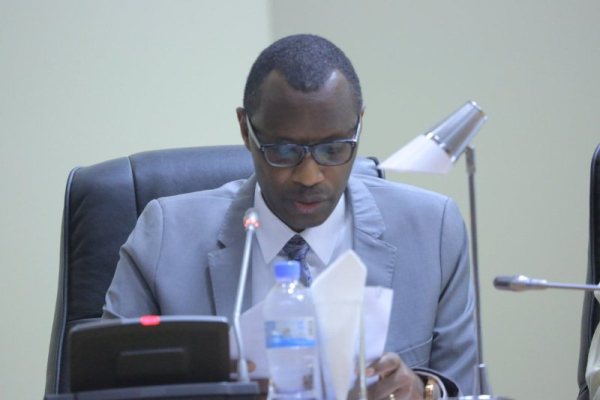 The Minister of Education, Dr Musafiri Malimba Papias