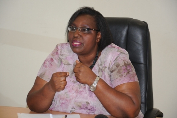 The Minister of Refugees and Disaster Management,Seraphine Mukantabana
