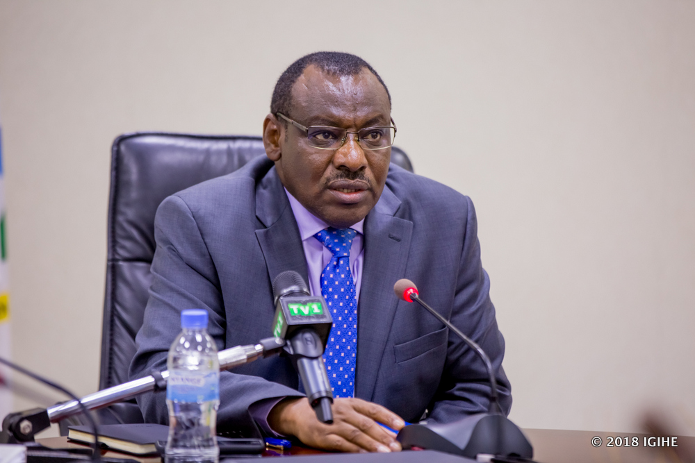 Minister of Finance and Economic Planning, Amb. Claver Gatete