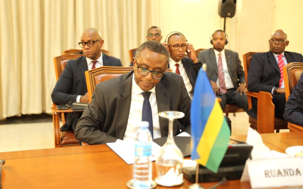 Minister Biruta led Rwanda's delegation.