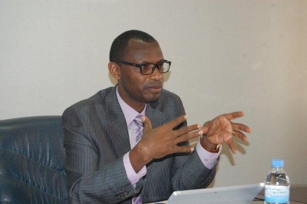 The Minister of Education, Dr. Musafiri Papias Malimba.