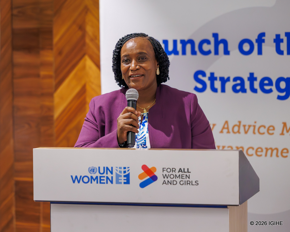 Consolée Uwimana, Minister of Gender and Family Promotion, reaffirmed the government's long-standing commitment to partnering with UN Women.