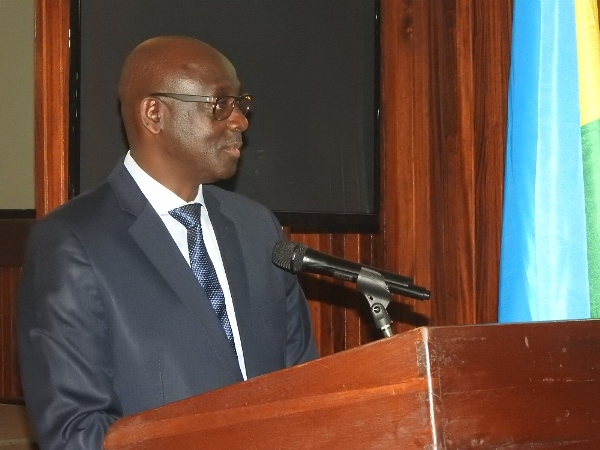 The Minister of Justice, Johnston Busingye