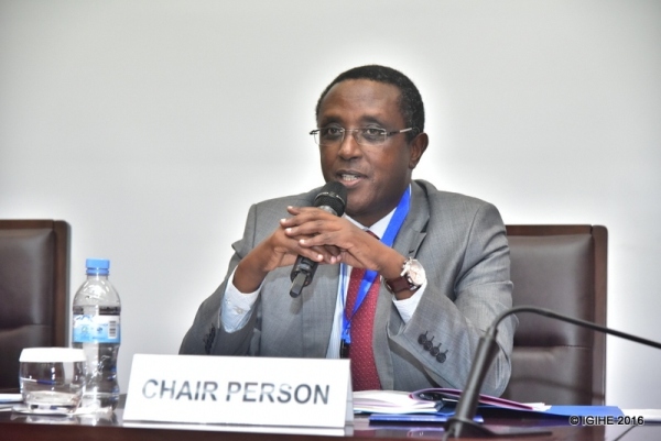 The Minister of Natural Resources, Dr Vincent Biruta