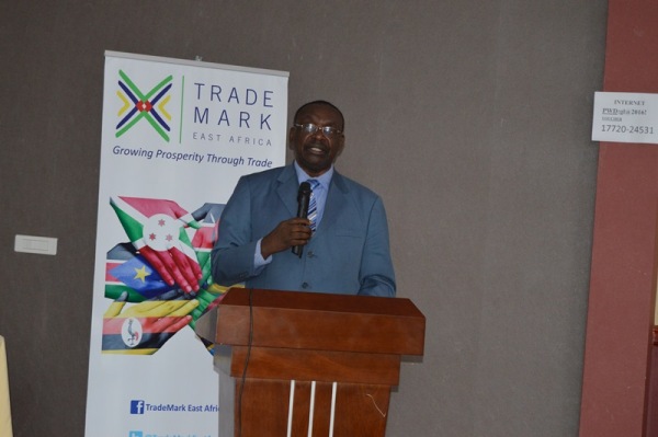 The Minister of Trade and Industry, François Kanimba