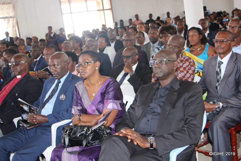 Minister Johnston Busingye at the mourning 