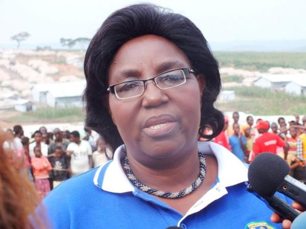 Minister of Disaster Management and refugee affairs Mukantabana Seraphine
