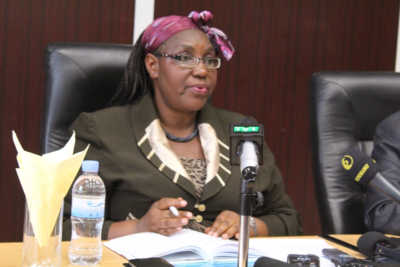 The Minister of Refugees and Disaster Management, Seraphine Mukantabana