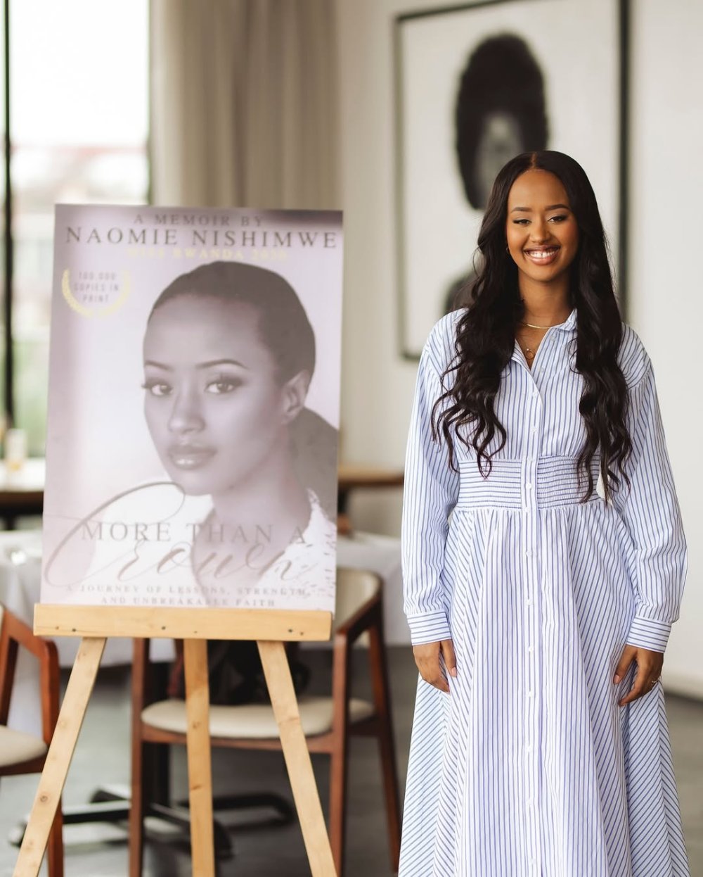 In her book, Nishimwe addressed the misconception that she grew up in a life of luxury.