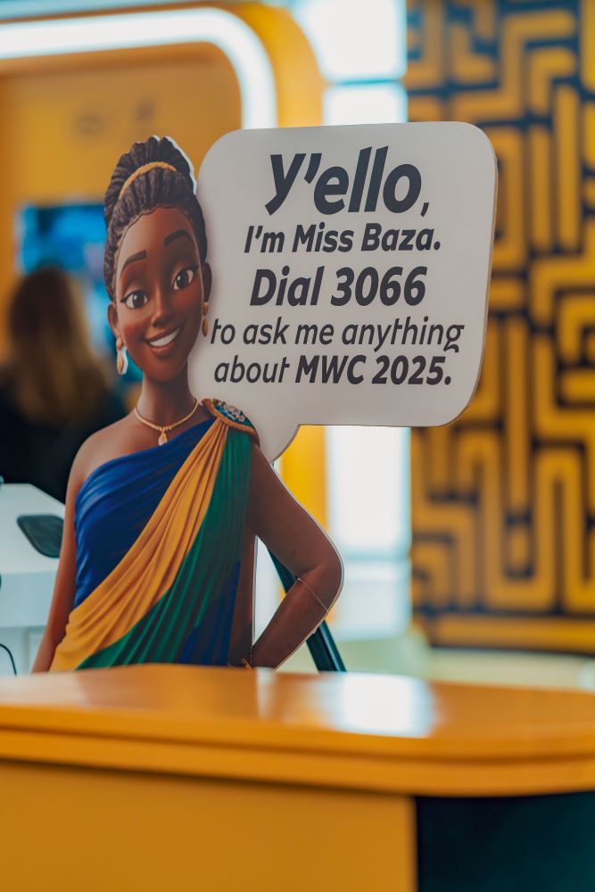 A highlight of MWC Kigali 2025 was introducing Miss Baza, MTN Rwanda’s AI-powered digital assistant.
