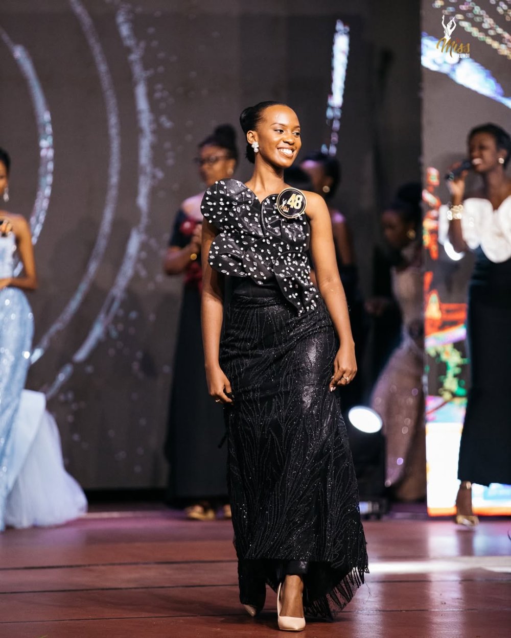 The Miss Burundi competition started in March this year, with contestants selected from each province before narrowing down to the provincial representatives.
