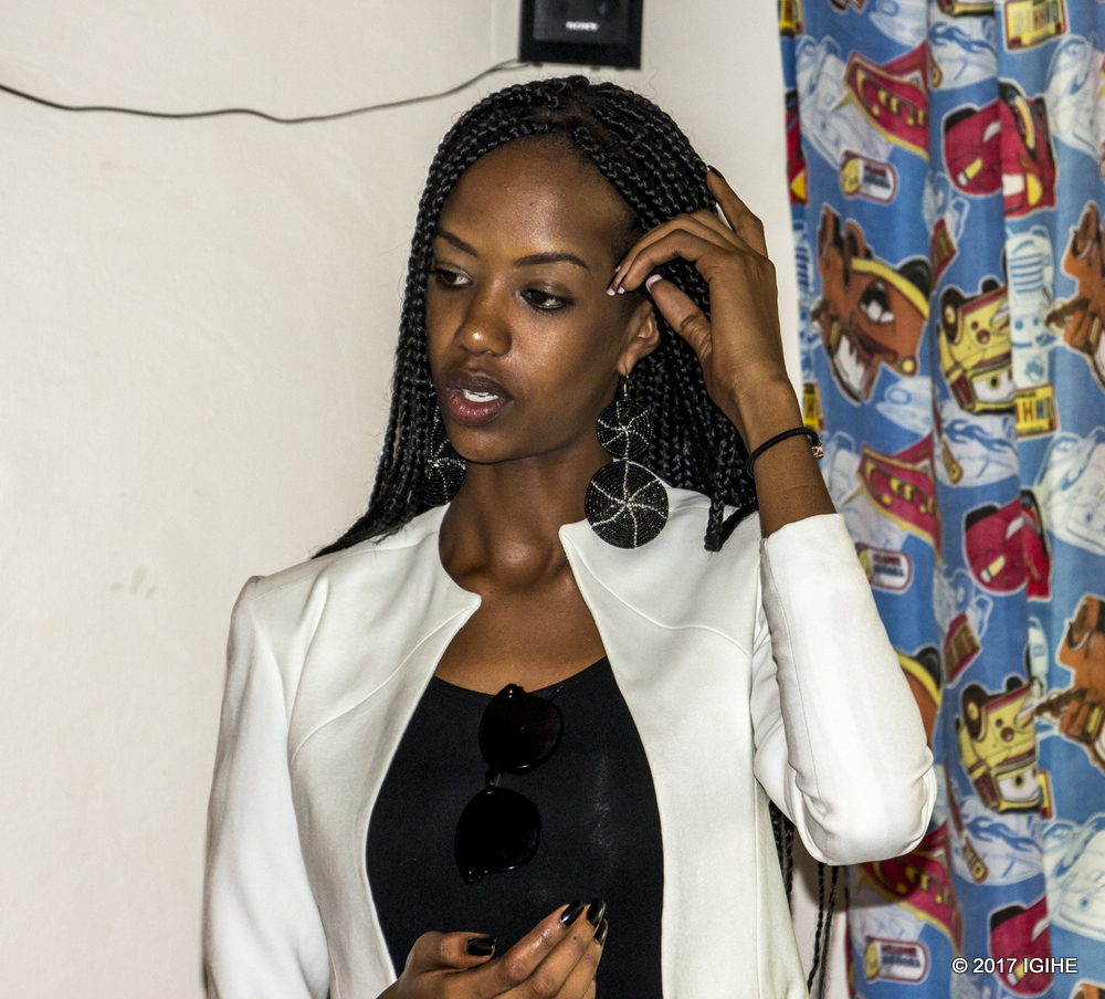 Miss Rwanda, Iradukunda Elsa at Jordan Foundation