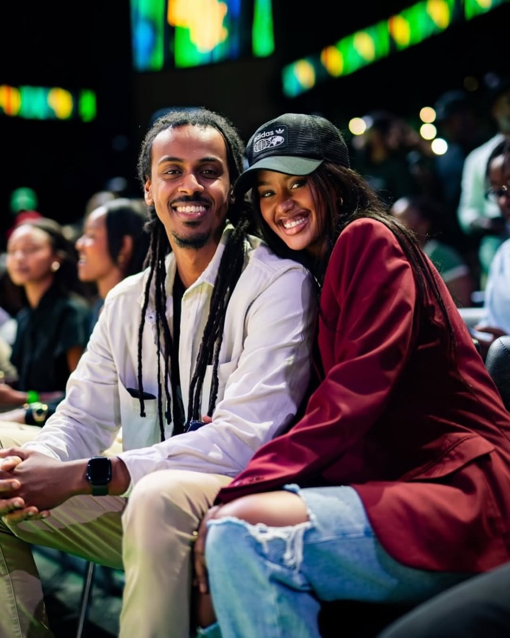 Miss Naomie often says that God gave her the husband she wanted.        